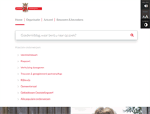 Tablet Screenshot of ooststellingwerf.nl